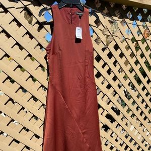 NWT BANANA REPUBLIC copper dress 👗